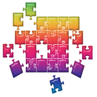 Holographic 3d puzzle png