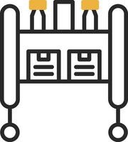 Trolley Vector Icon Design