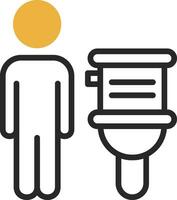 Restroom Vector Icon Design