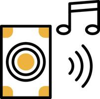 Music system Vector Icon Design