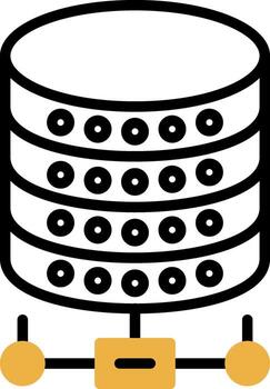Database Vector Icon Design