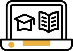 Online course Vector Icon Design