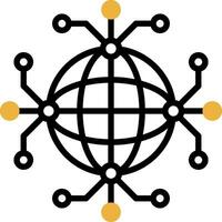 Global connection Vector Icon Design