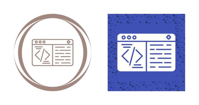 Coding Vector Icon