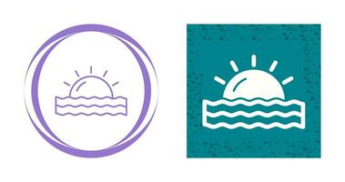 Sunset Vector Icon