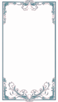 Floral Frame Border PNG Images Transparent Background