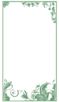 Floral Frame Border PNG Images Transparent Background