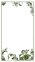 Floral Frame Border PNG Images Transparent Background