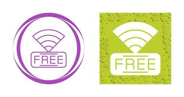 icono de vector wifi gratis