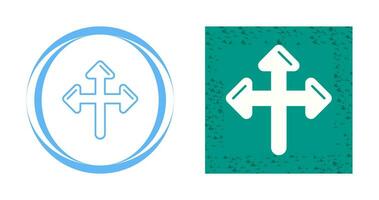 Directional Sign Vector Icon