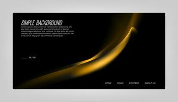 Abstract color gradient modern blurred background and film grain texture template with an elegant vector