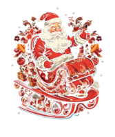 weihnachten santa hintergrund png