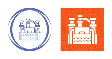 Geothermal Energy Vector Icon