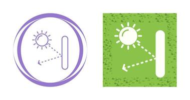 Specular Reflection Vector Icon