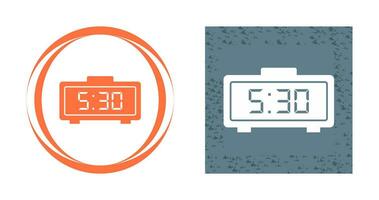 Digital Clock Vector Icon