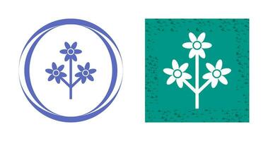 Flower Branch Vector Icon