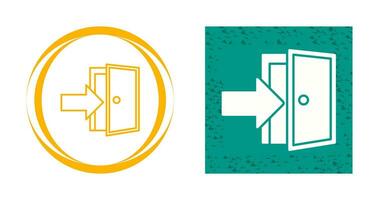 Exit Door Vector Icon