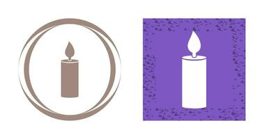 Lit Candle Vector Icon