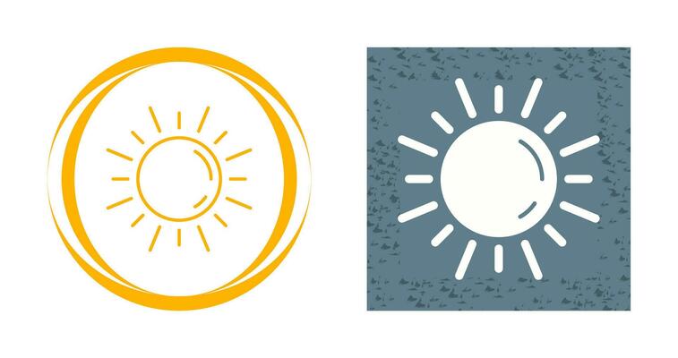 Sun Vector Icon