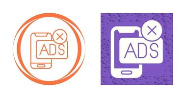 AD Block Vector Icon