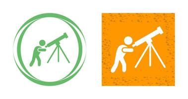 Adjusting Telescope Vector Icon
