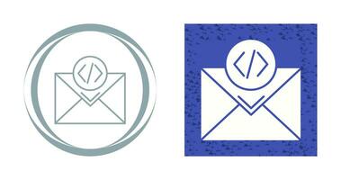 icono de vector de correo