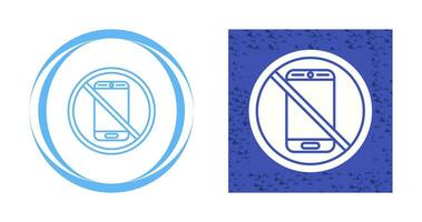 No Phone Vector Icon