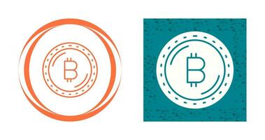 Bitcoin Currency Vector Icon