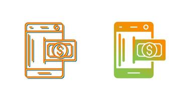 Online Money Vector Icon