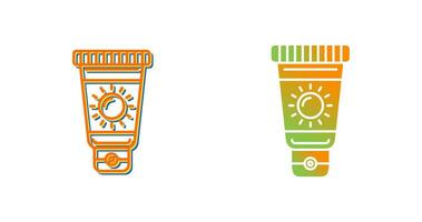 Sunscreen Vector Icon