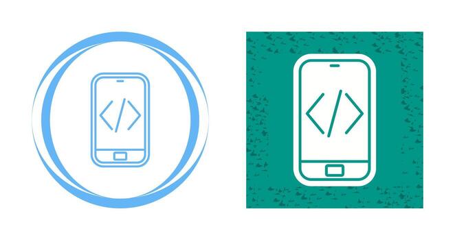 icono de vector de codificación