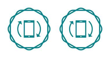 Auto rotation Vector Icon