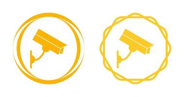 icono de vector de cámara cctv