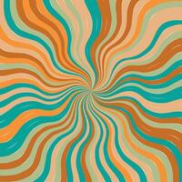 Abstract psychedelic groovy background. Vector. vector