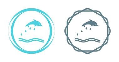 Dolphin Vector Icon