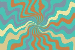 Abstract psychedelic groovy background. Vector illustration.