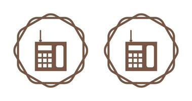 Wireless Landline Phone Vector Icon