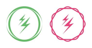 Lightning Vector Icon