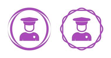 Security Guard Vector Icon