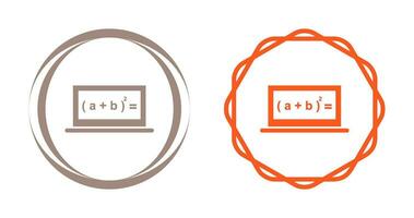 Online Formula Vector Icon