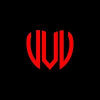VVV letter logo creative design. VVV unique design. vector
