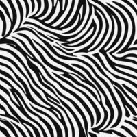 Seamless Pattern Zebra Skin Texture vector