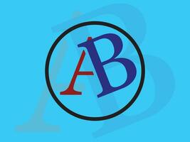 ab letter logo vector template