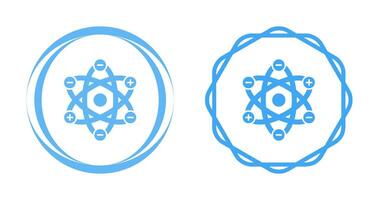 Atom Structure Vector Icon