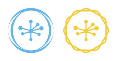 Molecular Structure Vector Icon