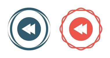 Previous Track Vector Icon