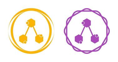 Chemical Structure Vector Icon