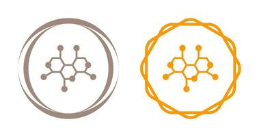 Molecule Structure Vector Icon