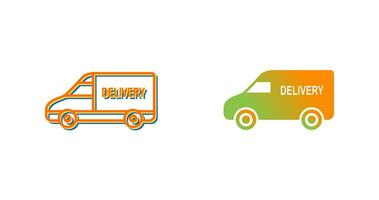 Delivery Car Vector Icon