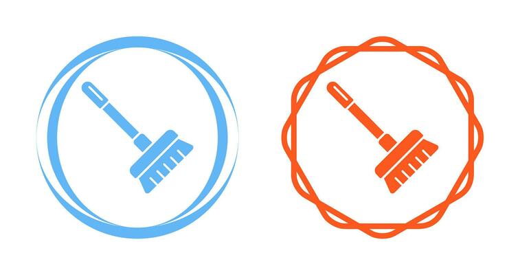 Broom Vector Icon